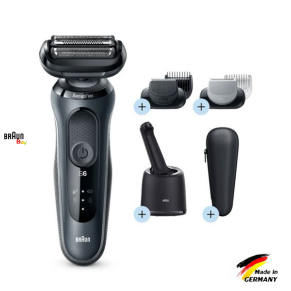 ریش تراش سری 6 براون مدل 7650cc | ریش تراش براون سری ۶ مدل ۷۶۵۰ | فروشگاه اینترنتی براون بای نماینده انحصاری براون در ایران