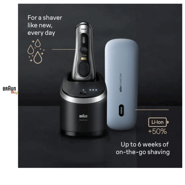ریش تراش سری 9 براون مدل 9577cc pro plus | ریش تراش سری ۹ براون مدل ۹۵۷۷ | فروشگاه اینترنتی براون بای نماینده انحصاری براون در ایران