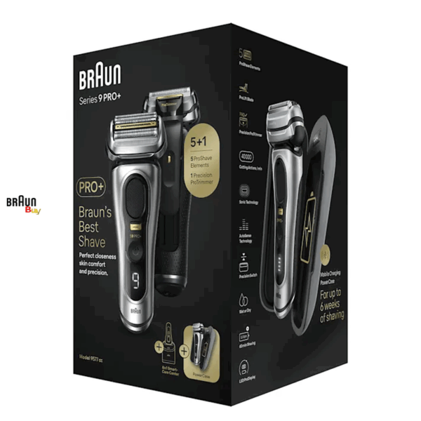 ریش تراش سری 9 براون مدل 9577cc pro plus | ریش تراش سری ۹ براون مدل ۹۵۷۷ | فروشگاه اینترنتی براون بای نماینده انحصاری براون در ایران