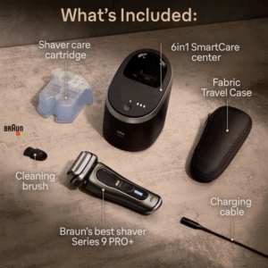 ریش تراش سری 9 براون مدل 9569cc pro plus |ریش تراش سری ۹ براون مدل ۹۵۶۹ | فروشگاه اینترنتی براون بای نماینده انحصاری براون در ایران
