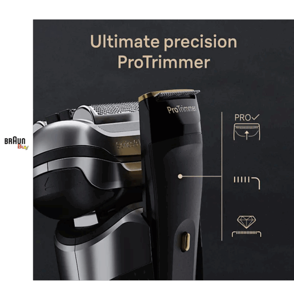 ریش تراش سری 9 براون مدل 9577cc pro plus | ریش تراش سری ۹ براون مدل ۹۵۷۷ | فروشگاه اینترنتی براون بای نماینده انحصاری براون در ایران