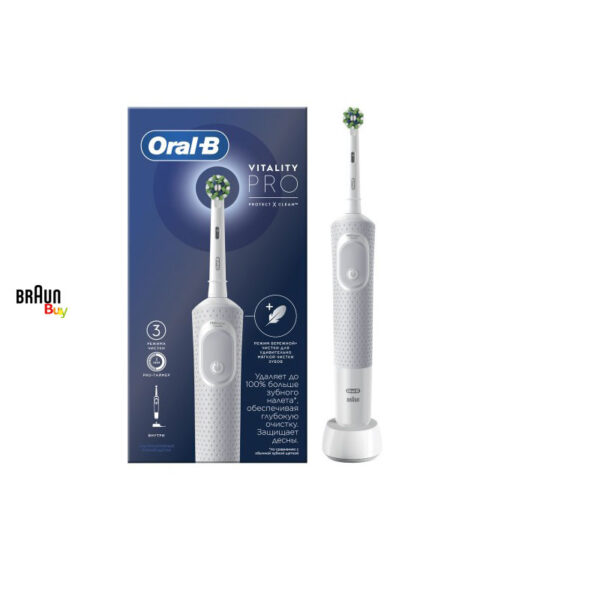 مسواک برقی اورال بی مدل Vitality Pro D103 | مسواک برقی اورال بی مدل دی ۱۰۳ | فروشگاه اینترنتی براون بای نماینده انحصاری مسواک برقی اورال بی